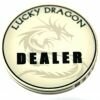 Lucky Dragon Keramik Dealer Button