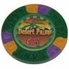 Desert Palms Clay Composite Chip 25